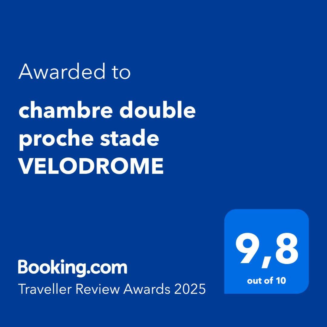 Chambre Double Proche Stade Velodrome มาร์กเซย ภายนอก รูปภาพ